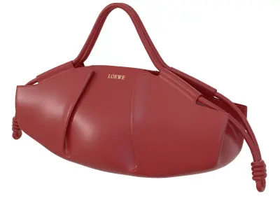 Loewe Paseo Bag Low-poly 3D model