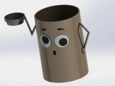 trash can 3D model