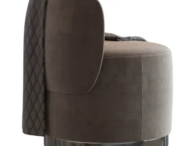 Pouf Andrew Martin 3D model