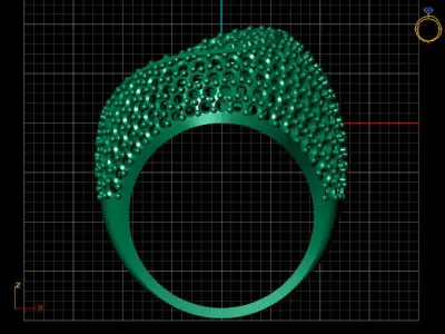 Women Ring STL Womens Ring 3d models 3D print model 3D print model