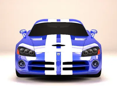 Viper SRT 3D model