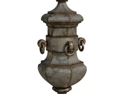 Architectural Metal Finial 263 Free 3D model