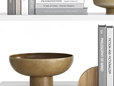 Decorative set 01 3D model 23
