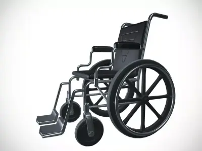 Wheelchair 3D model