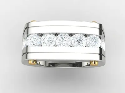 Man ring 3D print model