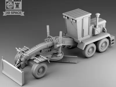 grader 3D print model