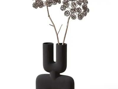 Vases and bowl Set 3D model