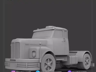 Scania 111 for 3d printing 3D print model