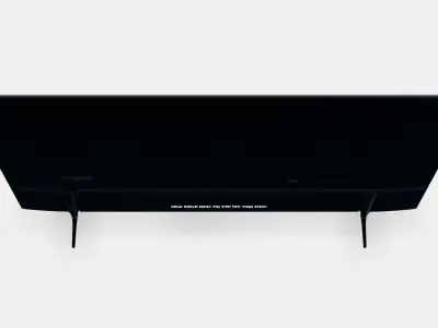 2024 QE1D 75-inch QLED 4K AI TV 3D model