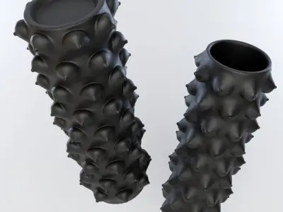 Stacked Boobs Vase 3D model