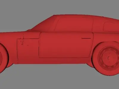 Alfa Romeo Tz1 3D print model