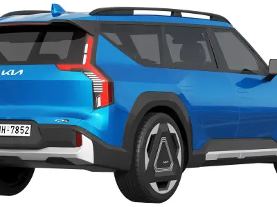 Kia EV9 GT-Line 3D model