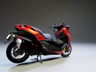 Yamaha Xmax 250 3d modeling 3D model