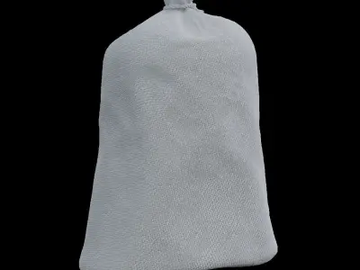 Sack 1 Low-poly 3D model