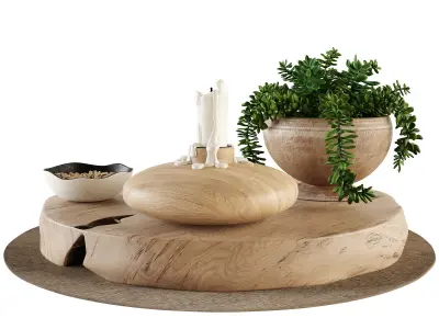 Decorative set w006 3D model