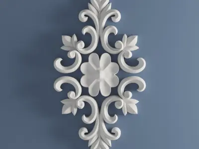 15 Architectural  Ornaments 3DModel and Brush 3D model