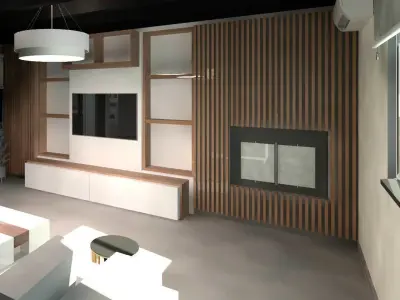 Fully Parametric Fluted Ribbed Wall Based Panel Family 3D model