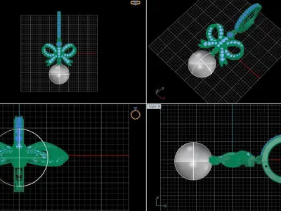 Pearl jewelry   o18 3D print model