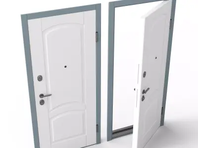 Zora Door 3D model