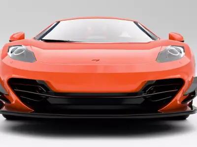 Mclaren MP4-12C Ultimate Low-poly 3D model