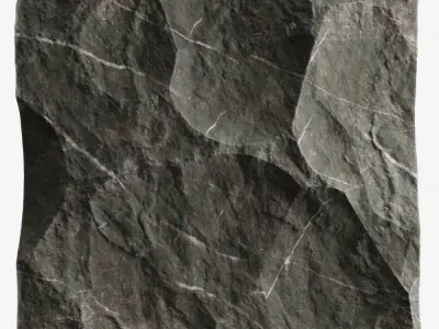 285-RockPanel piece of rock 3D model