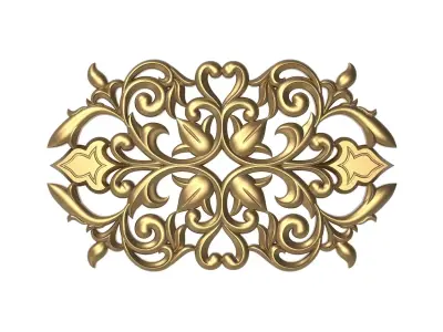  decorative pattern ready for 3D printing 3D model 287