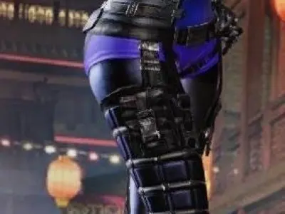 The queen of jail-beauty slim character 3d Low-poly model Free low-poly 3D model