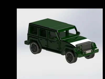 4X4 TOY TRUCK 3D model