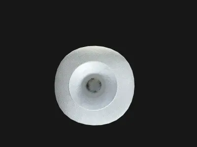 Art Deco Vase 02 Low-poly 3D model