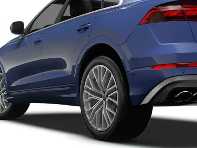 Audi SQ8 55 TFSI 2024 3D model