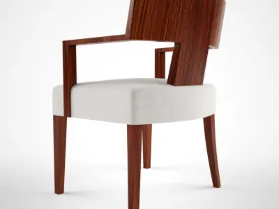 Bernhardt Design Alder chair 3D model