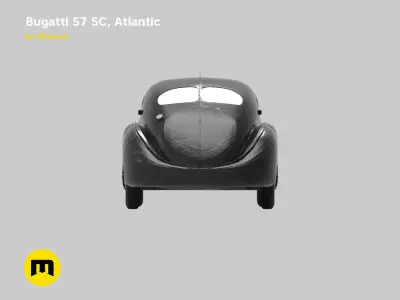 Bugatti 57cs atlantic 3D print model