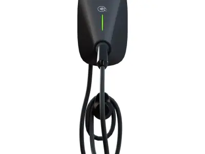 Saro Charging Home Wallbox Low-poly 3D model