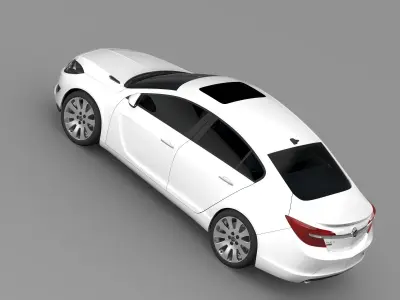 Buick Regal FlexFuel 2015 3D model