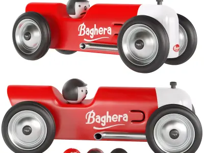 Toy Car Baghera 001 3D model