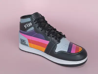 VFX Shoe Model 3D model