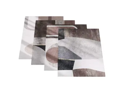 Carpet set 16 3D model