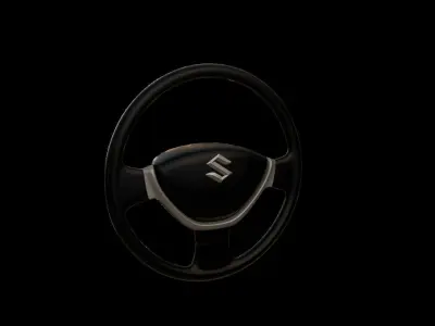 Suzuki Car Steering Wheel  3D model