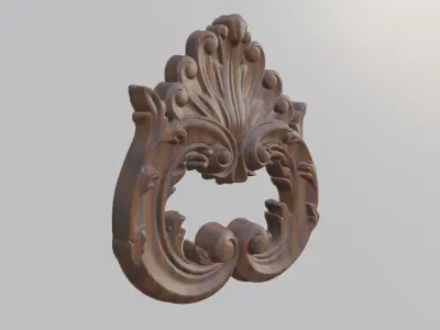 Flower Decor 3D print model 8