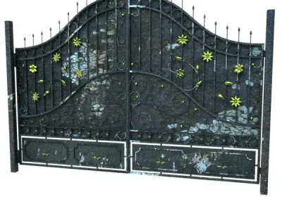 Iron Gate 02 3D model