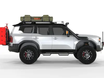 Toyota Land Cruiser Prado 2024  3D model