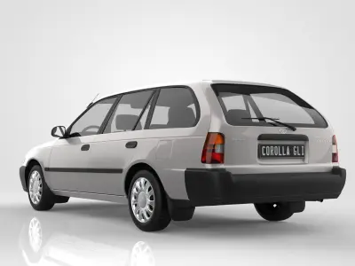 Toyota Corolla AE101 Wagon 3D model