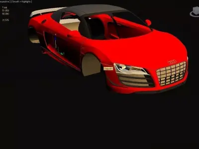 Audi R8 3D model