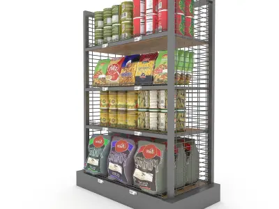 canned food 05 model Low-poly 3D model