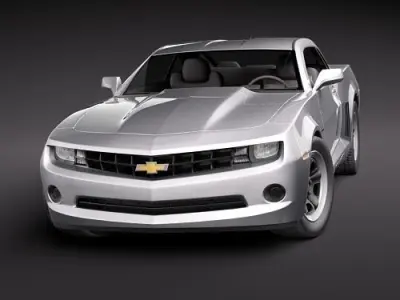 Chevrolet Camaro Base Type CG 2010 3D model