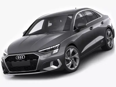 Audi A3 Sedan 2021 3D model