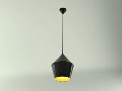 Ceiling Lamp Low-poly 3D model