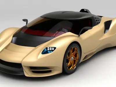 Anaconda GT 3 3D model