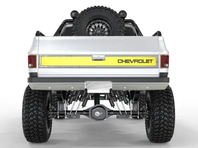 Chevrolet C10 Truck 1980  3D model