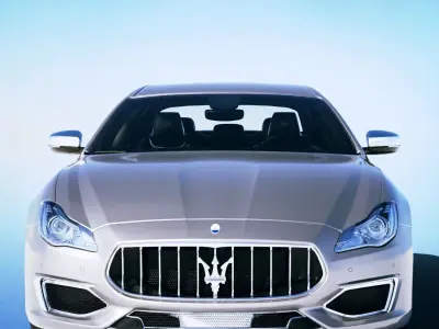 Maserati Quattroporte GTS 2017 3D model